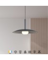 LIDIA * COLGANTE 1L LED 12W  - GRIS